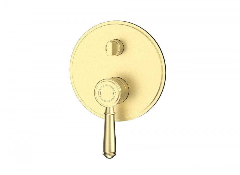 Clasico Shower Mixer with Diverter - Trim Kit - Standard Handle - GlazeX Bathware + Glazing