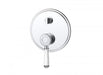Shower Mixer with Diverter - Trim Kit - Ceramic Handle - GlazeX Bathware + Glazing