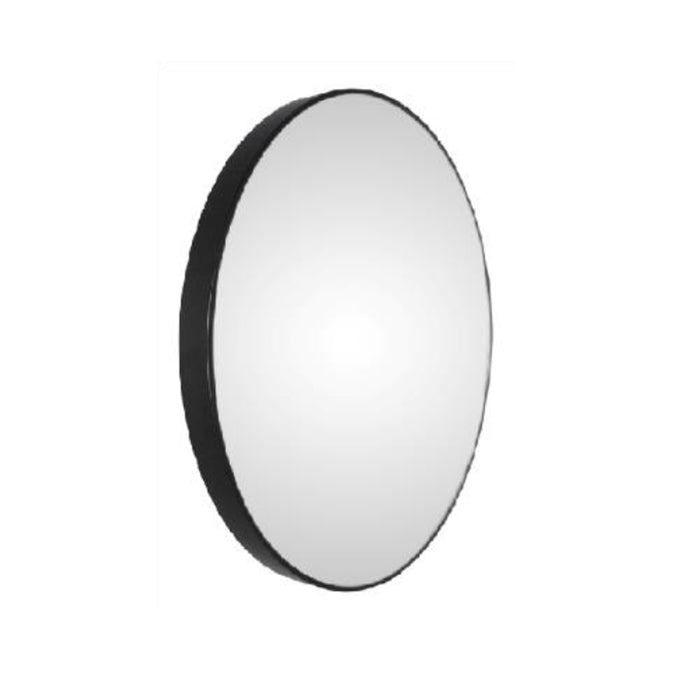 Mirage 700mm Round Mirror Black