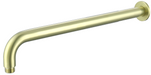 MICA Wall Shower Arm - 450mm Curved - GlazeX Bathware + Glazing