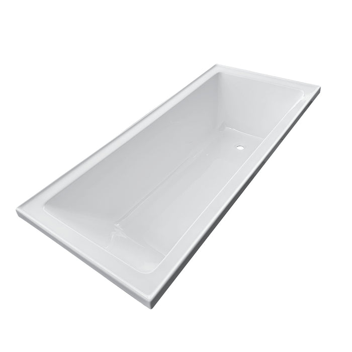 Monterosso 1800 'Lucite' drop in bath 297ltr