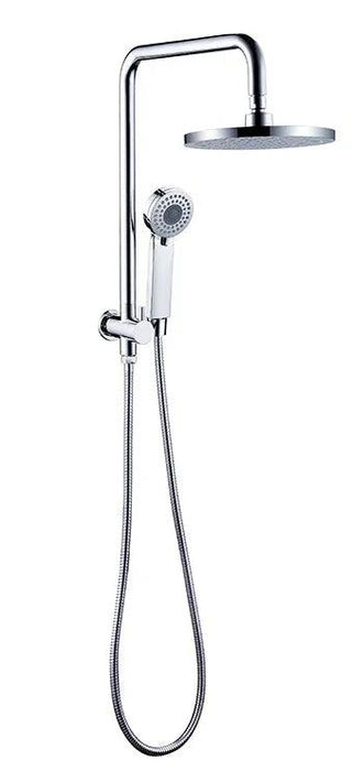 Mica Half-Rail Shower - GlazeX Bathware + Glazing