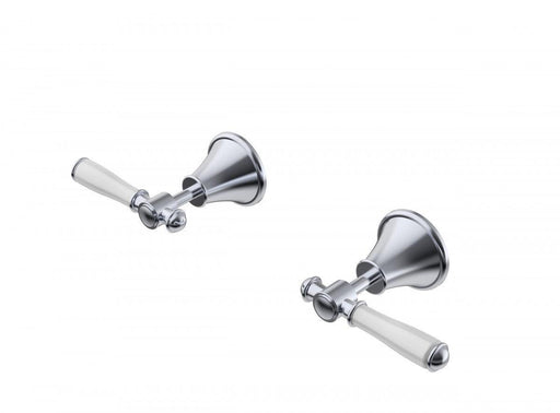Clasico Wall-Top Assemblies - Ceramic Handle - GlazeX Bathware + Glazing