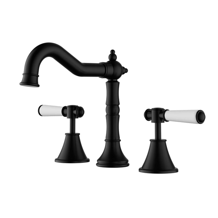 Clasico Countertop Basin/Bath Set - Ceramic Handle - GlazeX Bathware + Glazing