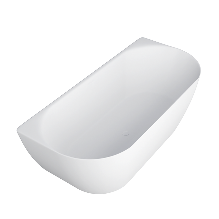 Positano 1660 'Lucite' Back To Wall Bath