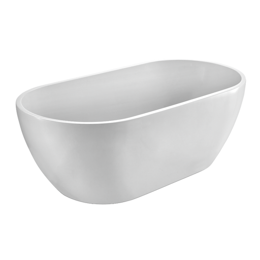 Positano Freestanding Bath Gloss White
