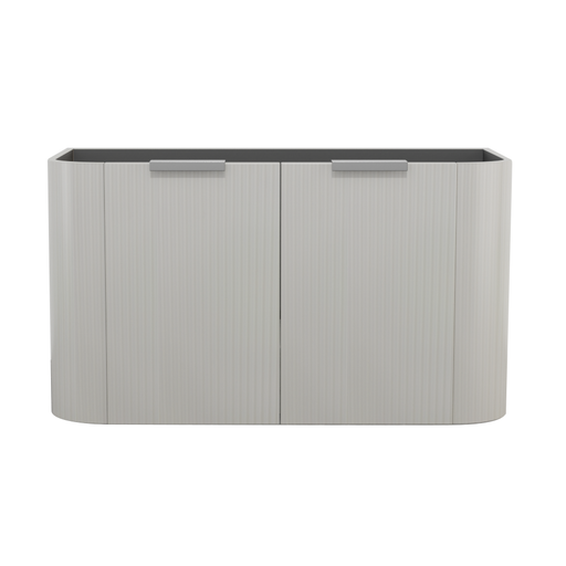 Positano Curved Fluted 900mm Wall Hung Vanity - GlazeX Bathware + Glazing