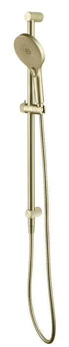 Mica Fluted Shower Rail – Inbuilt Inlet - GlazeX Bathware + Glazing