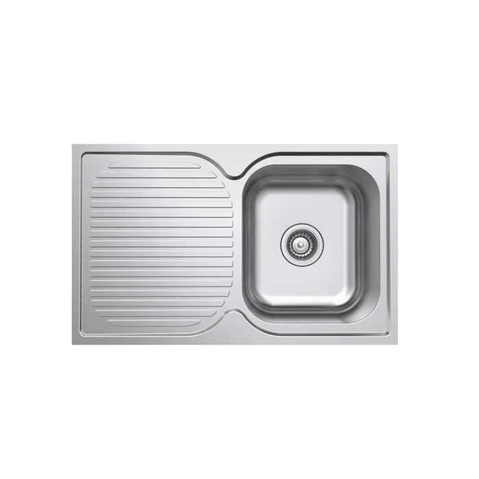 Right Hand Single Bowl and Drainer Sink