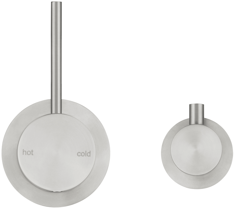 Mica Shower Mixer Diverter – Sideways Reverse – TRIM KIT - GlazeX Bathware + Glazing