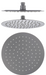 MICA 250mm Shower Head - GlazeX Bathware + Glazing