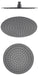 MICA 250mm Shower Head - GlazeX Bathware + Glazing