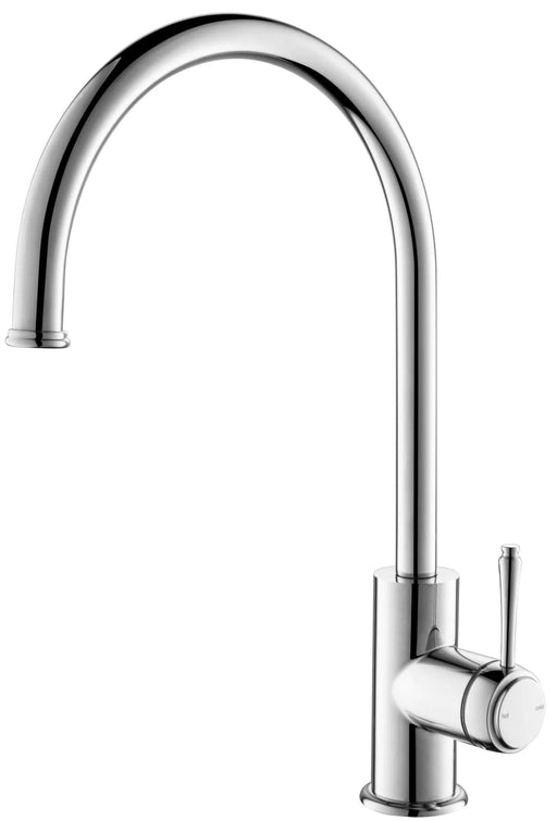 Mica Heritage Gooseneck Sink Mixer - GlazeX Bathware + Glazing