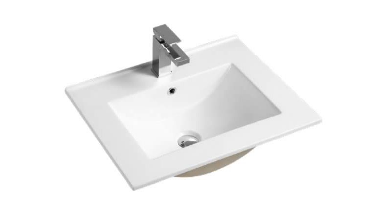 Gloss White Ceramic Top 600mm