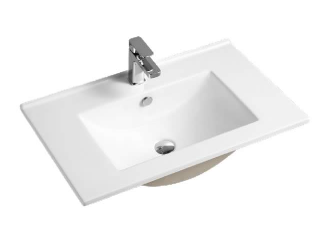 Gloss White Ceramic Top 750mm