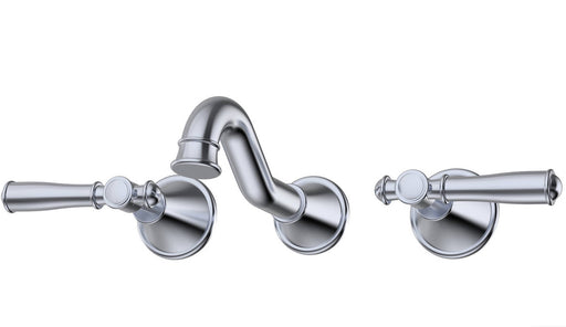 Clasico Wall Basin/Bath Set - Standard Handle - GlazeX Bathware + Glazing