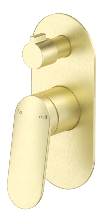 Lantra Shower Mixer Diverter - Oval Plate