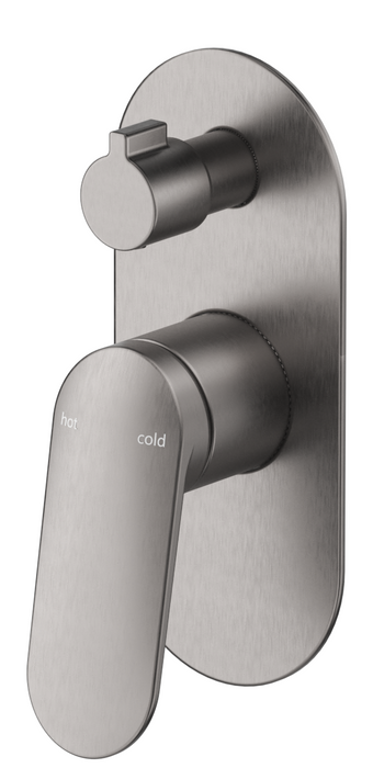 Lantra Shower Mixer Diverter - Oval Plate