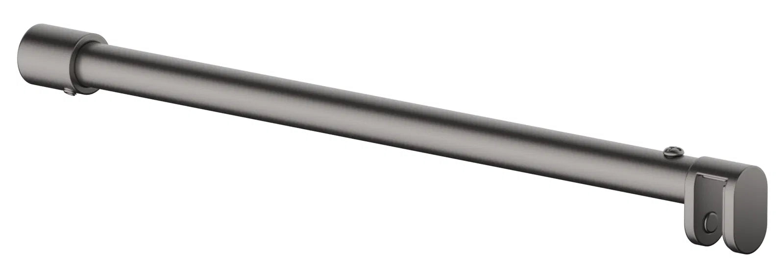 Glass to Wall Stabiliser Bar - Round - Cut to size
