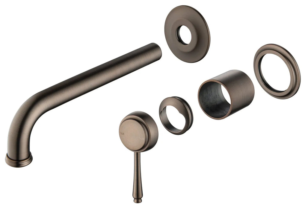 Mica Heritage Wall-Spout Combo – TRIM KIT ONLY - GlazeX Bathware + Glazing