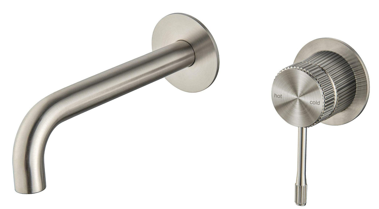 Mica Fluted Wall-Spout Combo - GlazeX Bathware + Glazing