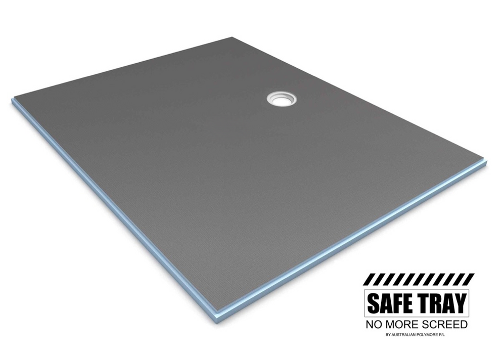XPS Tile over tray 2000 x 1000 with offset waste