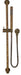 Mica Living Brass Shower Rail - GlazeX Bathware + Glazing