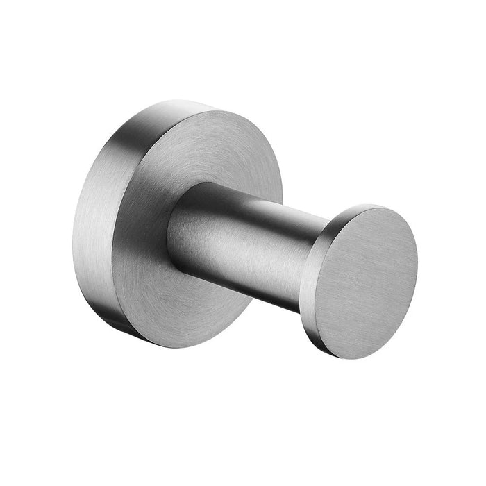 LUCID PIN Robe Hook Brushed Nickel