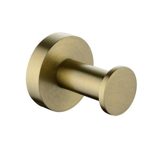 LUCID PIN Robe Hook Brushed Yellow Gold