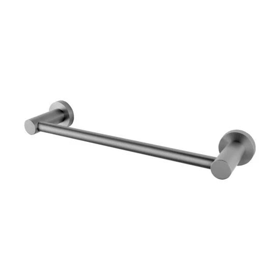 LUCID PIN Gun Metal Grey Towel Rail 300mm