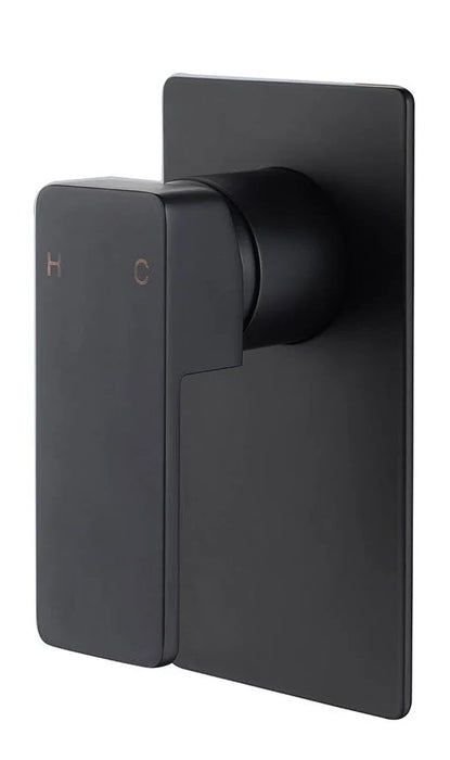 Milos black Shower Mixer